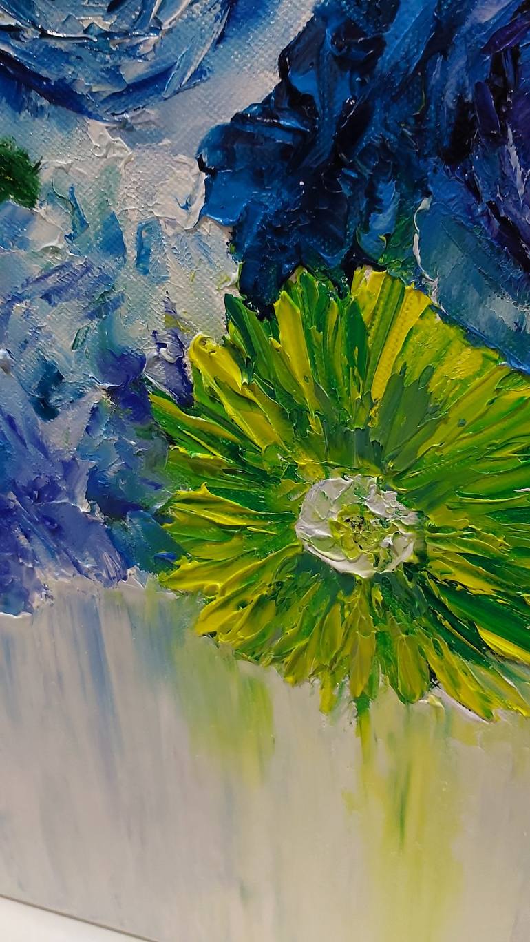 Original Floral Painting by Tatiana Krilova