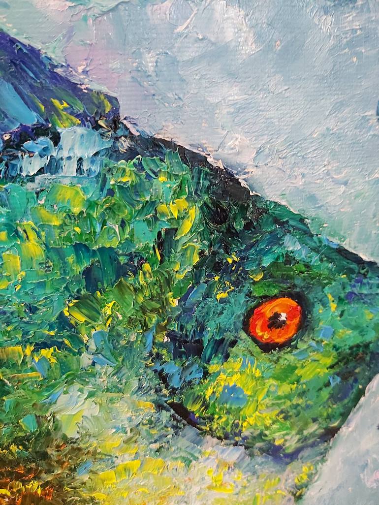 Original Fish Painting by Tatiana Krilova