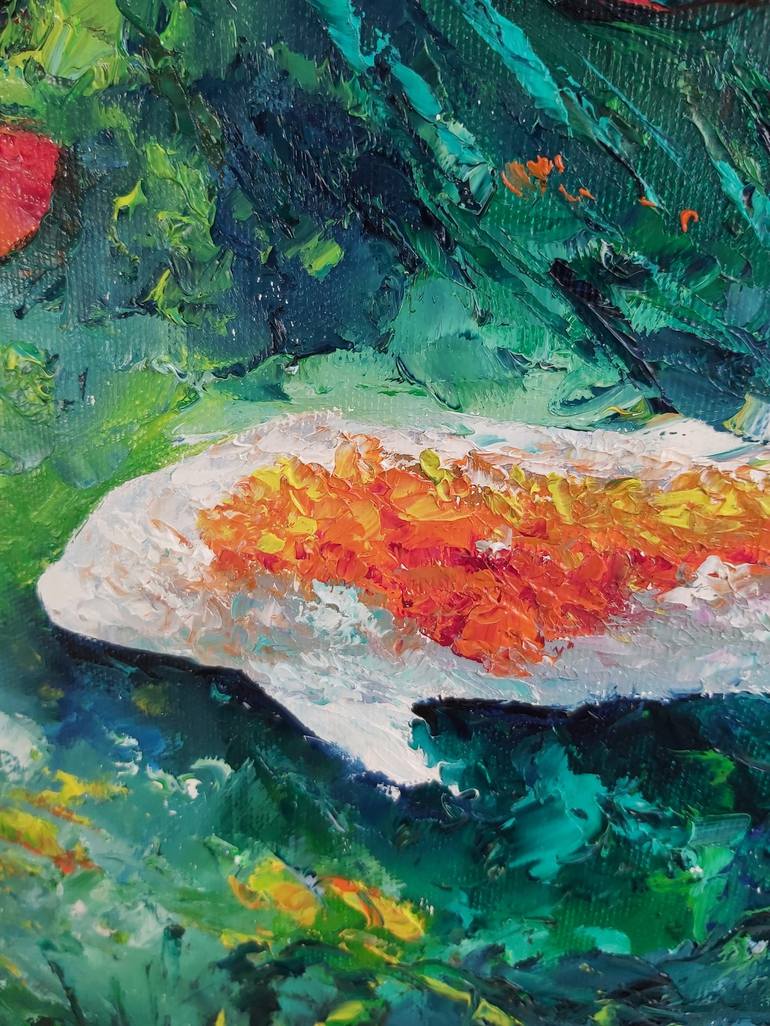 Original Fish Painting by Tatiana Krilova