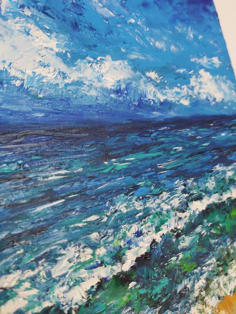 Original Seascape Painting by Tatiana Krilova