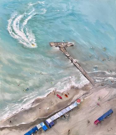 Original Beach Paintings by Ana Pertuz