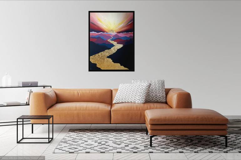 Original Abstract Landscape Painting by Claire Williams