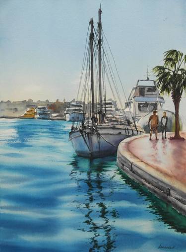 Original Realism Seascape Paintings by Galina Lenskaya