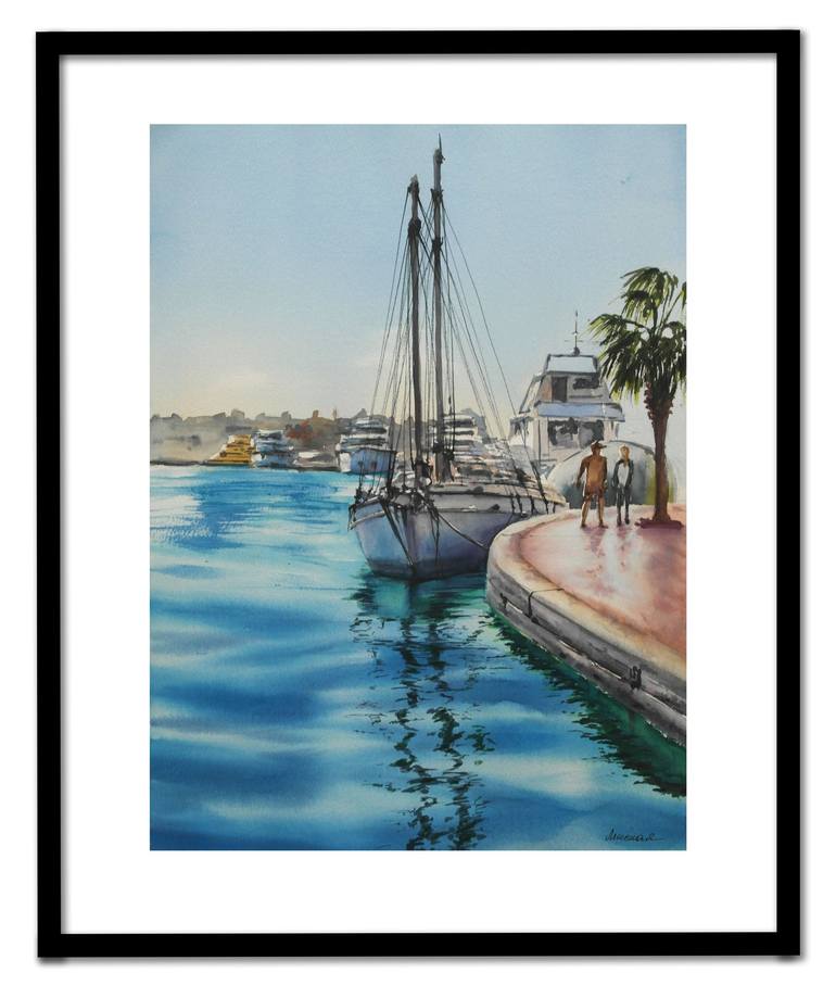 Original Realism Seascape Painting by Galina Lenskaya