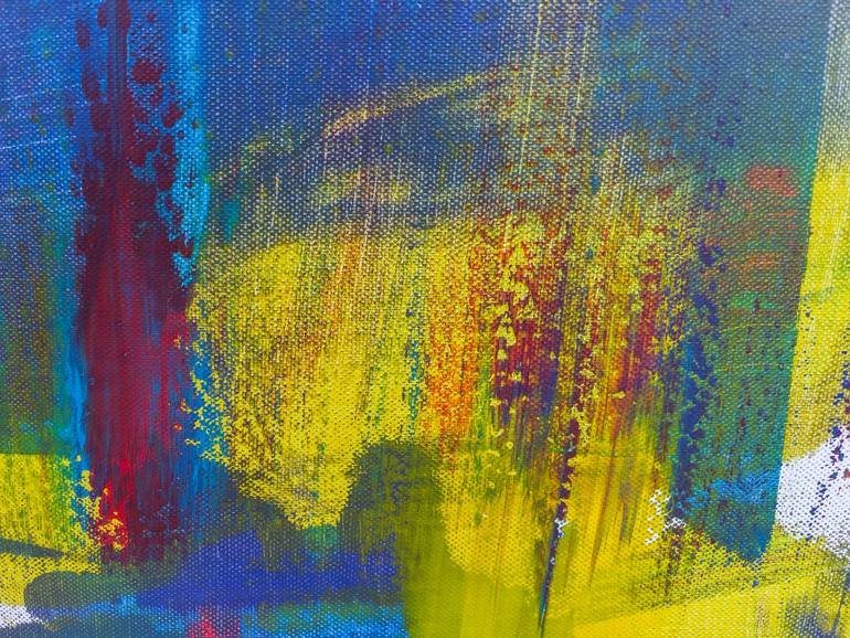 Original Abstract Expressionism Abstract Painting by Peter Prins