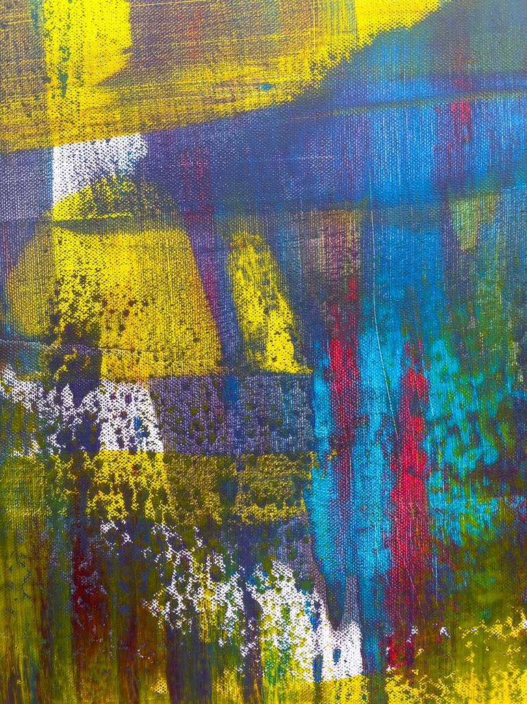 Original Abstract Expressionism Abstract Painting by Peter Prins