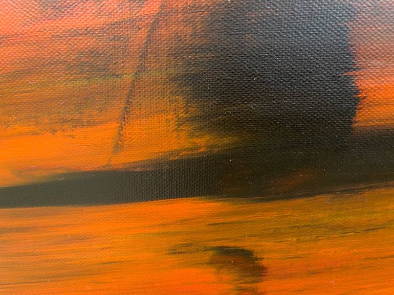 Original Abstract Expressionism Abstract Painting by P P