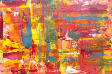Original Abstract Paintings by P P
