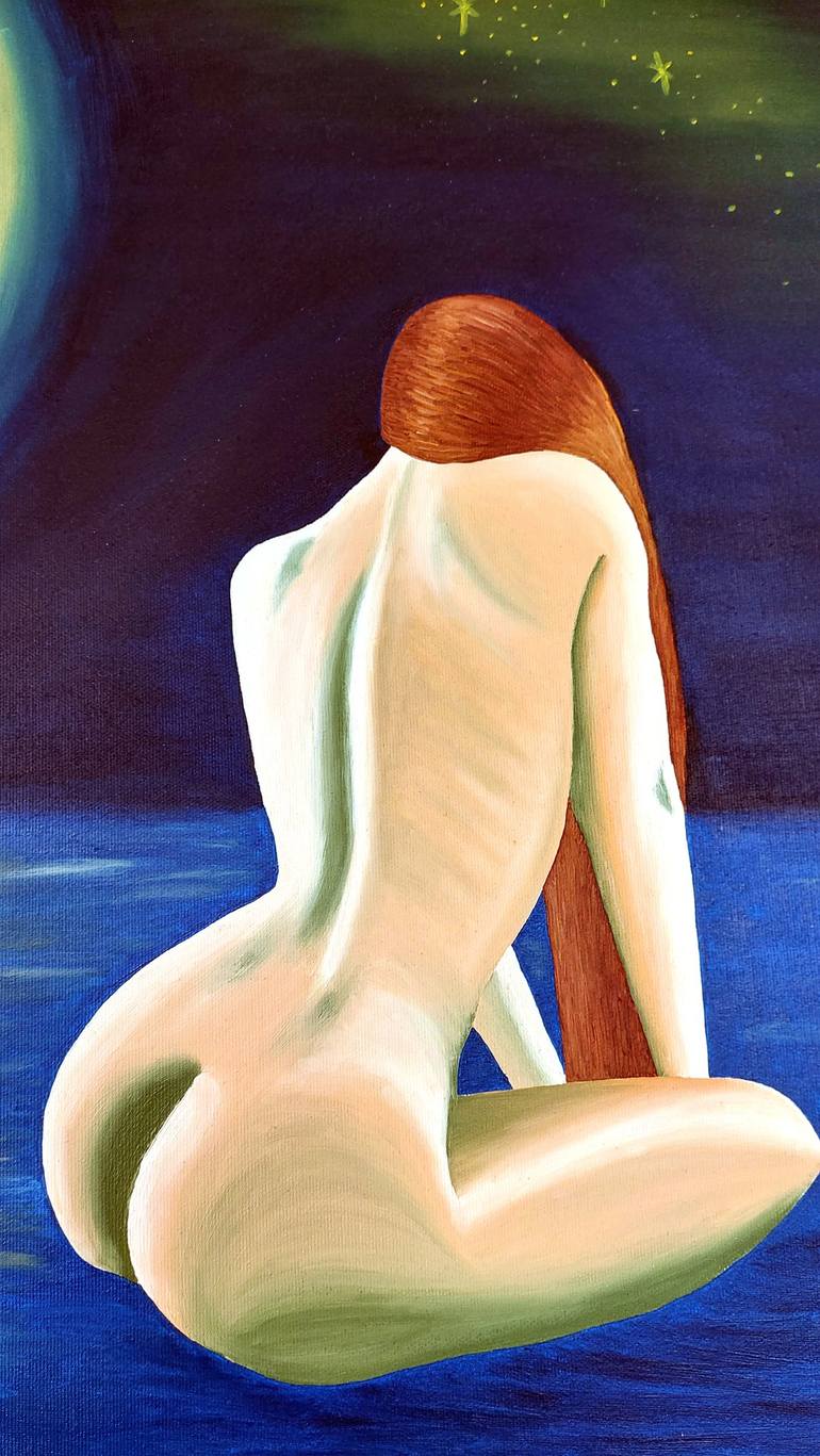 Original Nude Painting by Galina Velcheva