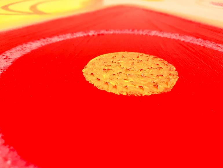 Original Abstract Geometric Painting by Galina Velcheva