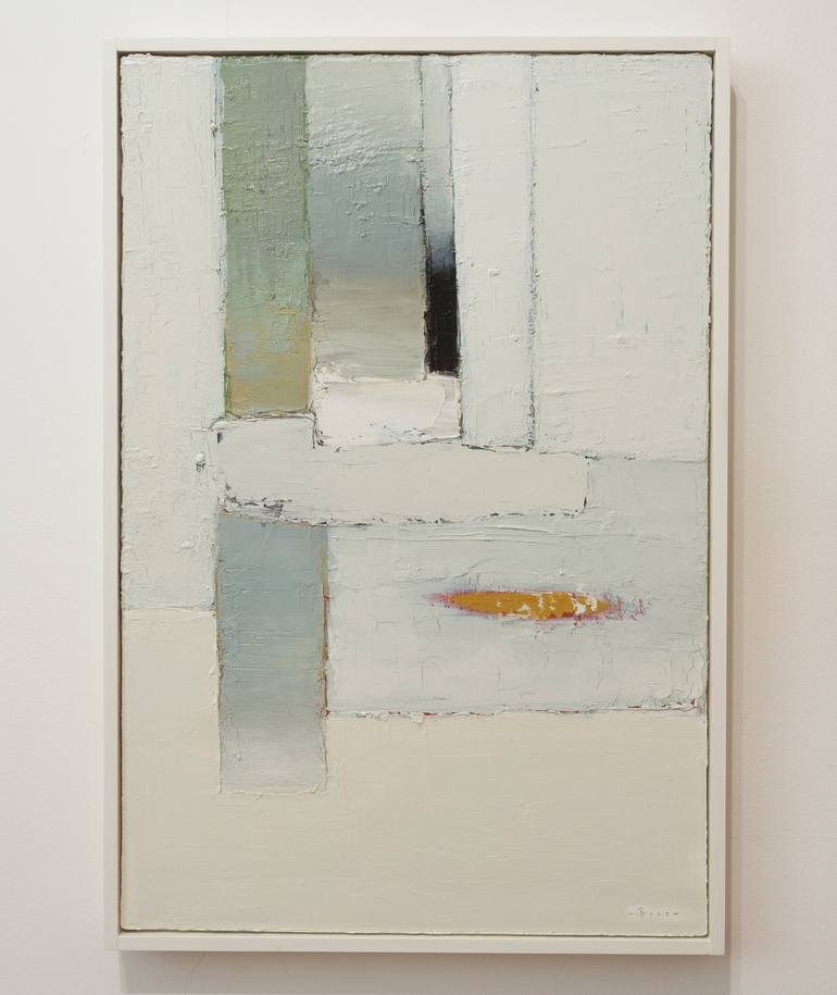 Original Abstract Expressionism Abstract Painting by Roman Goss