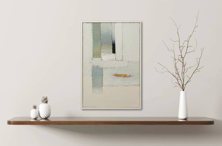 Original Abstract Expressionism Abstract Painting by Roman Goss