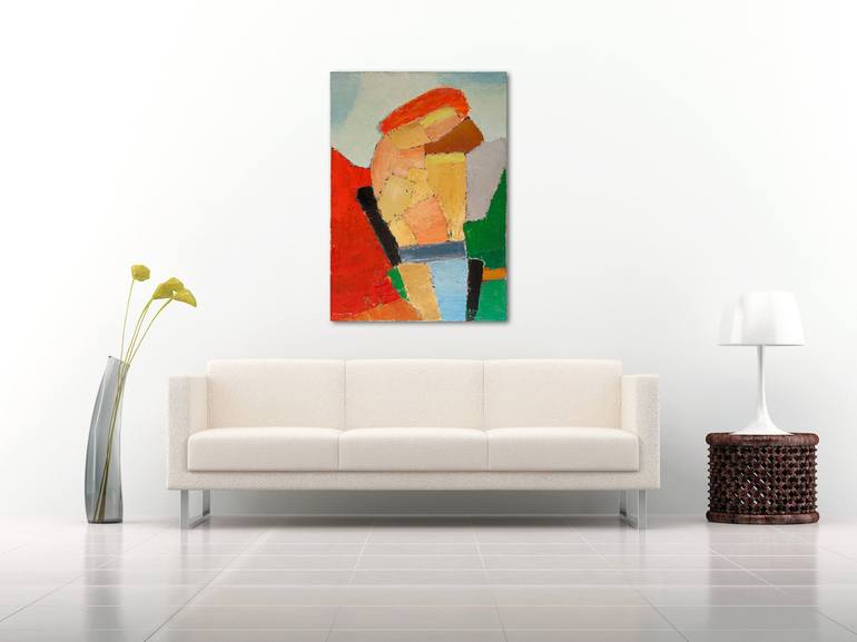 Original Abstract Painting by Roman Goss