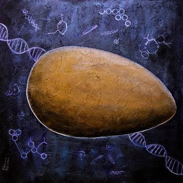 Print of Science/Technology Paintings by Daciana Androne