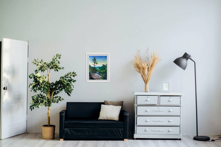 Original Contemporary Landscape Drawing by Anna Gofman