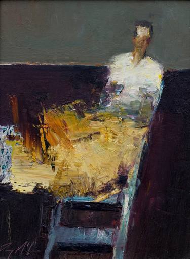 Original Abstract Expressionism Women Paintings by Danny McCaw