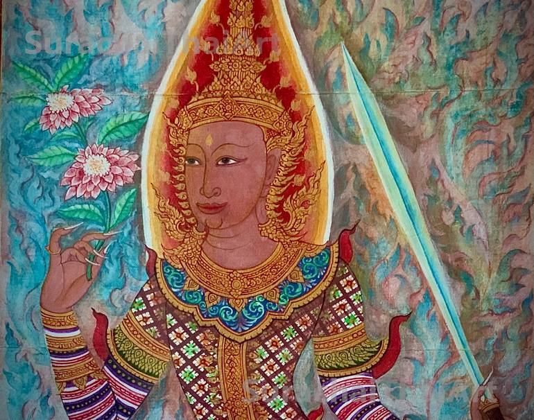 Original Other Religion Painting by Surachai Thaiart
