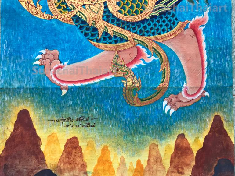 Original Other Religion Painting by Surachai Thaiart