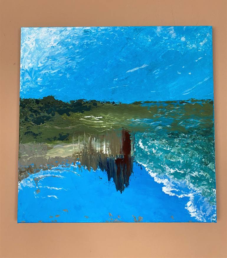 Original Abstract Nature Painting by Svitlana Bozhesku
