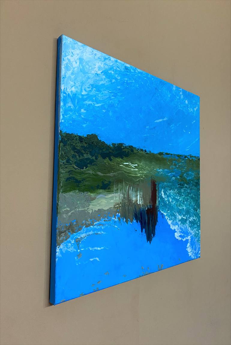 Original Abstract Nature Painting by Svitlana Bozhesku