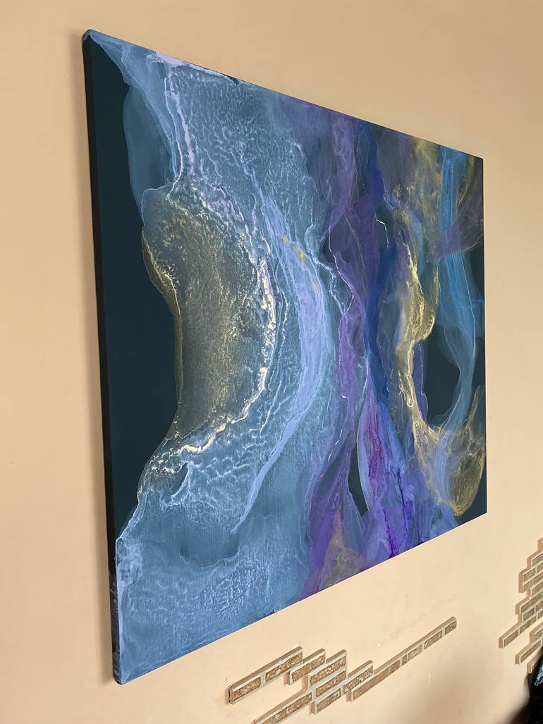 Original Abstract Expressionism Abstract Painting by Svitlana Bozhesku