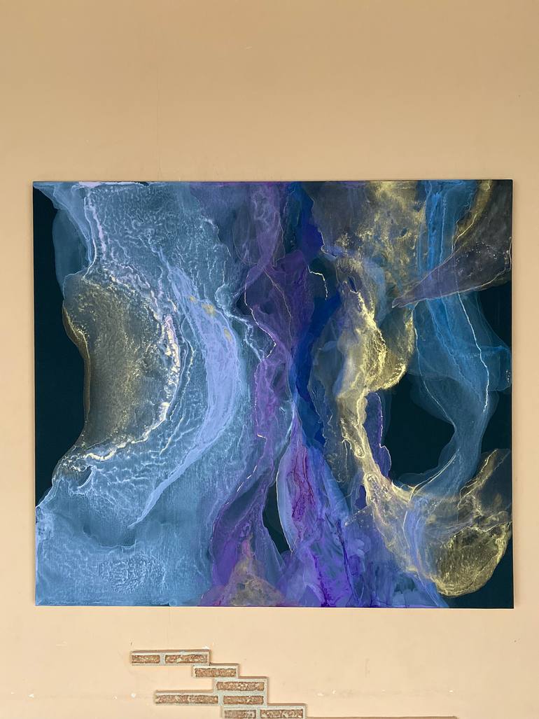 Original Abstract Expressionism Abstract Painting by Svitlana Bozhesku