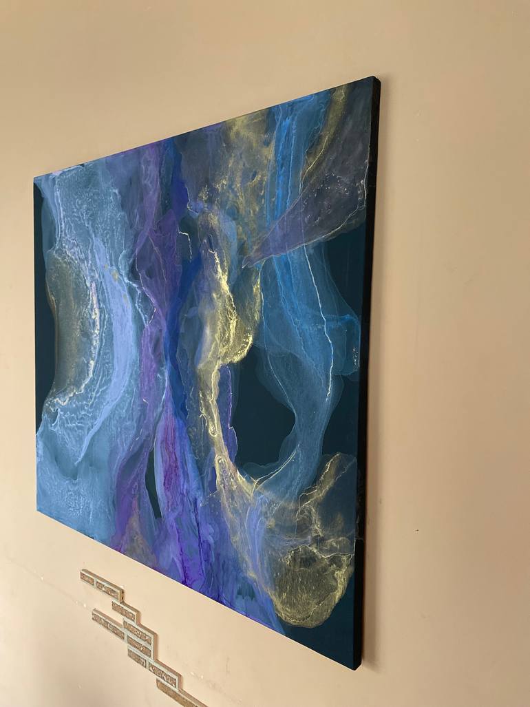 Original Abstract Expressionism Abstract Painting by Svitlana Bozhesku