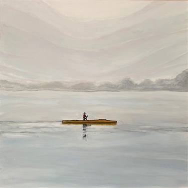Alone in canoe thumb