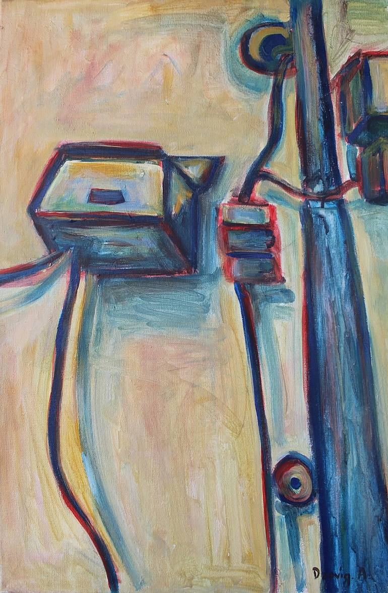 Print of Conceptual Technology Paintings by Dzovig Arnelian