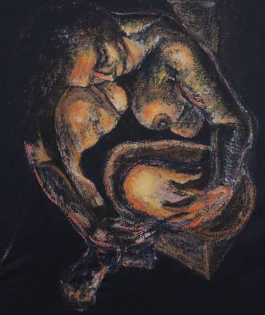 Print of Nude Paintings by Dzovig Arnelian