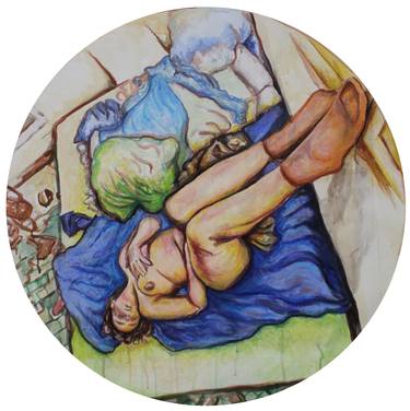 Original Conceptual Nude Paintings by Dzovig Arnelian
