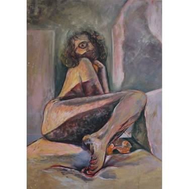 Original Figurative Nude Paintings by Dzovig Arnelian