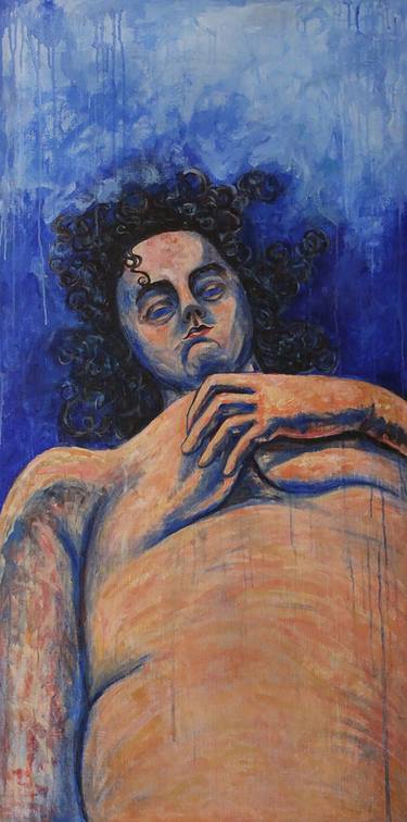 Print of Conceptual Nude Paintings by Dzovig Arnelian