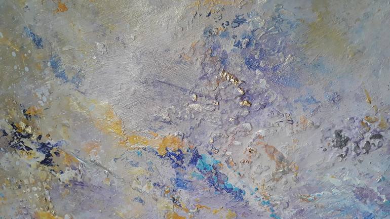 Original Conceptual Abstract Painting by Alla Kosteleckaya