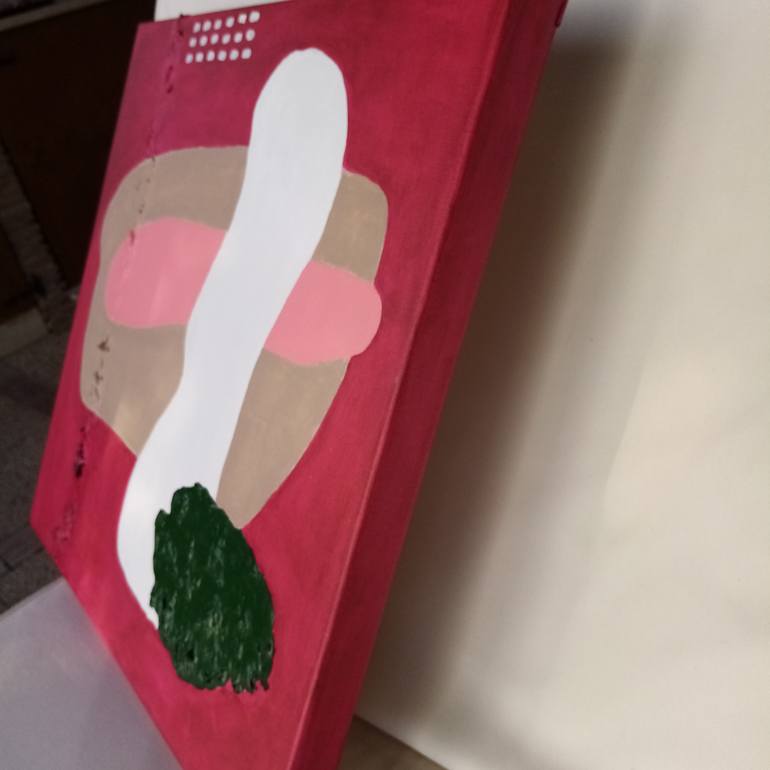 Original Abstract Love Painting by A -  Wibaa
