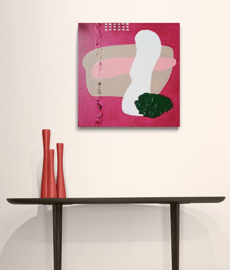Original Abstract Love Painting by A -  Wibaa