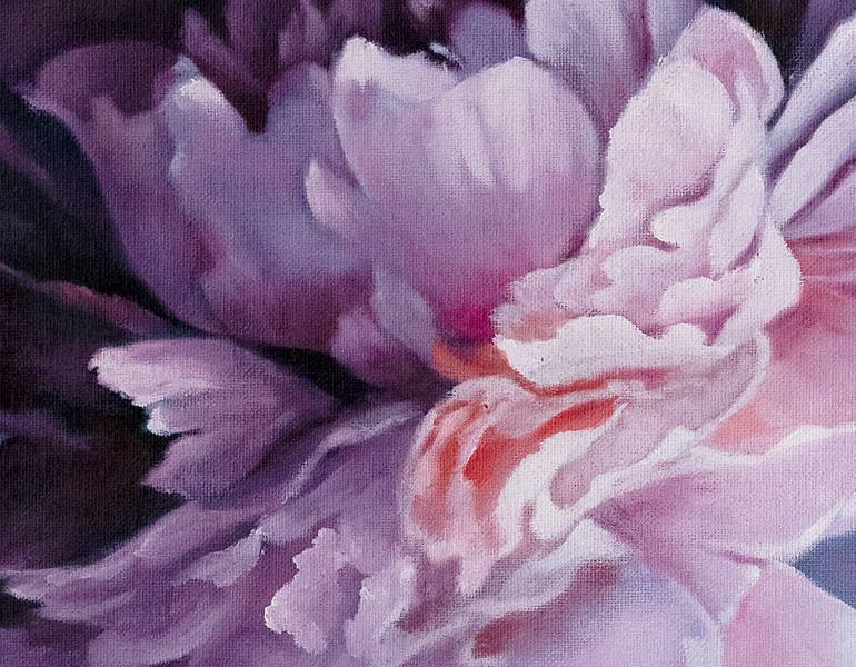 Original Illustration Floral Painting by Olga Pryakhina