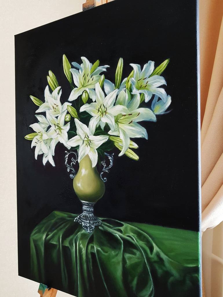 Original Realism Still Life Painting by Olga Pryakhina