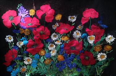 Original Floral Painting by Kate Havekost