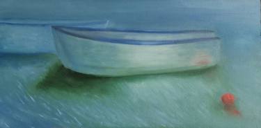 Original Boat Painting by Anna Sea