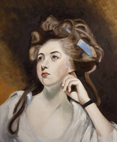 Portrait of Elizabeth Falconer, Mrs. Stanhope thumb
