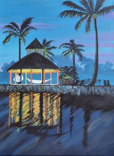 Original Fine Art Travel Painting by Yuliya Solonevits