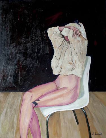 Original Figurative Nude Paintings by Anna Surmiak