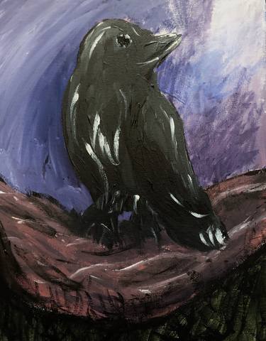Original Abstract Animal Painting by Anastasia Beane