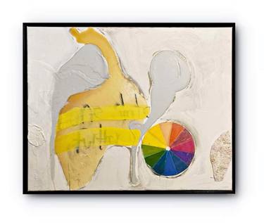 One State Further In (Abstract Painting, Framed), Guy Lyman thumb