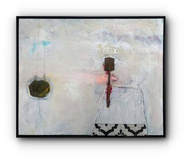Agamemnon (Abstract Contemporary Painting, Framed), Guy Lyman thumb