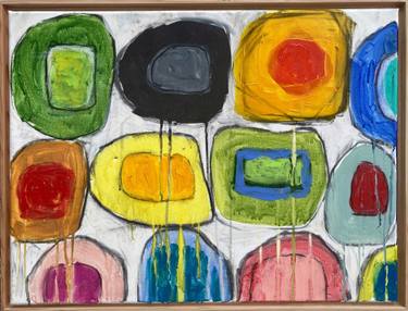 Original Abstract Expressionism Abstract Paintings by Guy Lyman