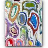 Lost Languages #5 (Contemporary Multimedia Abstract Painting) by Guy Lyman