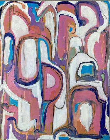 Original Abstract Paintings by Guy Lyman