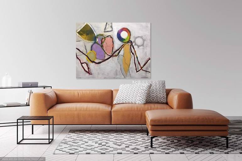 Original Abstract Painting by Guy Lyman